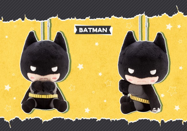バットマン、“ぴたっ”と寄り添うマスコットに ジョーカー&ハーレイ・クインも