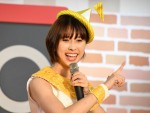 TVアニメ『ちびまる子ちゃん』イベント取材会に登場した、ももいろクローバーZ・玉井詩織