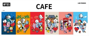 BT21カフェ2019 WORLD