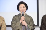 映画『みをつくし料理帖』第二弾キャスト発表記者会見に登場した若村麻由美