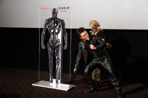 『ターミネーター：ニュー・フェイト』“審判の日”ファンイベントに登場したガリットチュウ