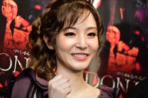 ミュージカル『ドン・ジュアン』公開ゲネプロ及び囲み取材に登場した蓮佛美沙子