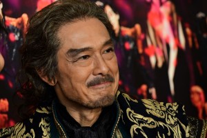 ミュージカル『ドン・ジュアン』公開ゲネプロ及び囲み取材に登場した鶴見辰吾