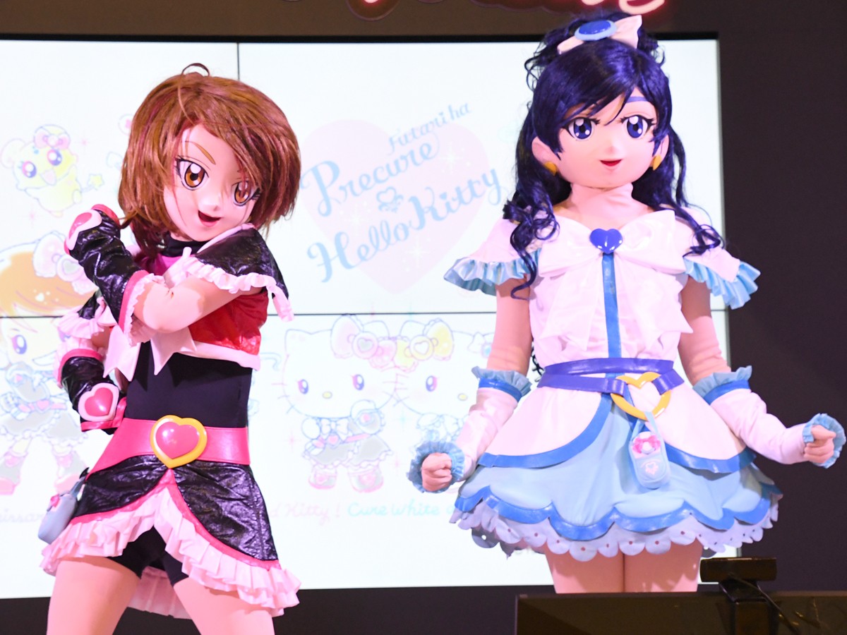 辻希美、プリキュア×ハローキティのコラボに感激！ プリキュアダンスのとりこに