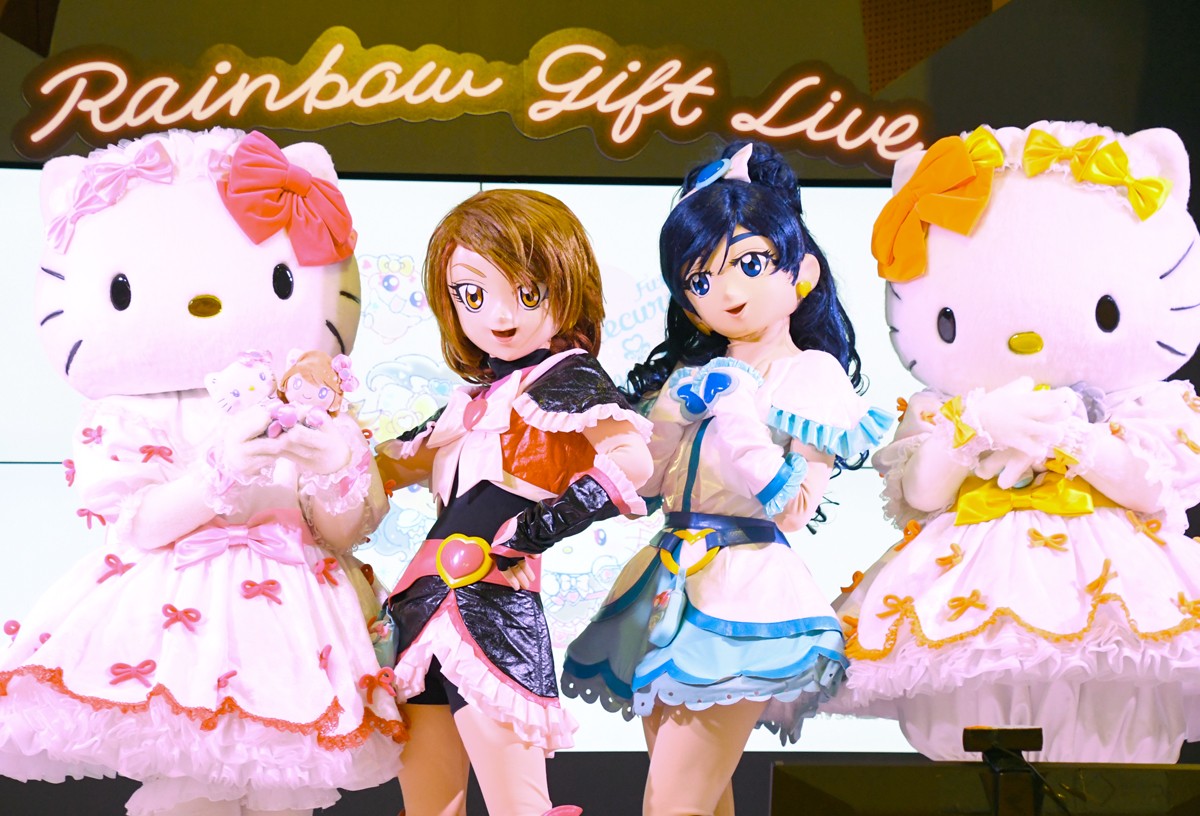 辻希美、プリキュア×ハローキティのコラボに感激！ プリキュアダンスのとりこに