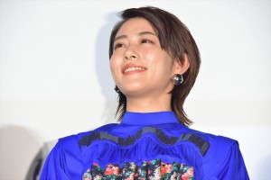 映画『引っ越し大名！』初日舞台挨拶に登場した高畑充希