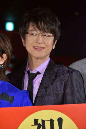 映画『引っ越し大名！』初日舞台挨拶に登場した及川光博