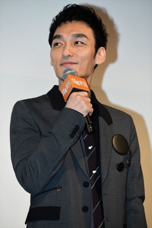 映画『台風家族』初お披露目イベントに出席した草なぎ剛