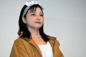 映画『台風家族』初お披露目イベントに出席した甲田まひる