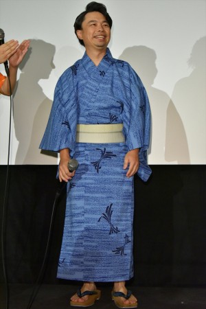 『おいしい家族』ヒット祈願！特別上映会に登場した浜野謙太