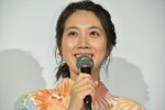 『おいしい家族』ヒット祈願！特別上映会に登場した松本穂香