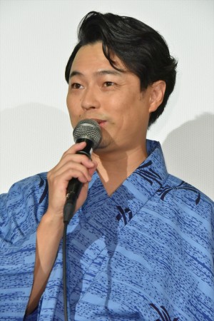 『おいしい家族』ヒット祈願！特別上映会に登場した浜野謙太