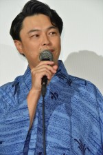 『おいしい家族』ヒット祈願！特別上映会に登場した浜野謙太