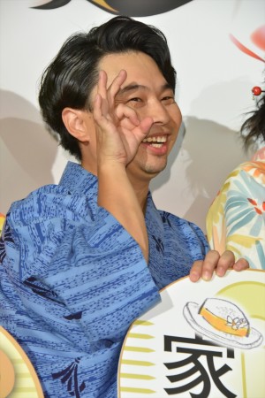 『おいしい家族』ヒット祈願！特別上映会に登場した浜野謙太