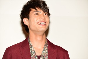 映画『初恋ロスタイム』完成披露上映会に登場した板垣瑞生