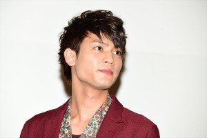 映画『初恋ロスタイム』完成披露上映会に登場した板垣瑞生