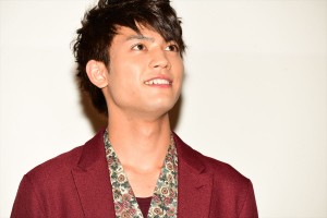 映画『初恋ロスタイム』完成披露上映会に登場した板垣瑞生