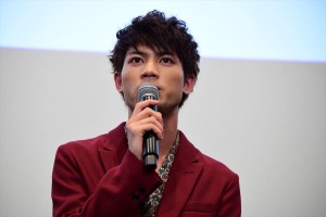 映画『初恋ロスタイム』完成披露上映会に登場した板垣瑞生