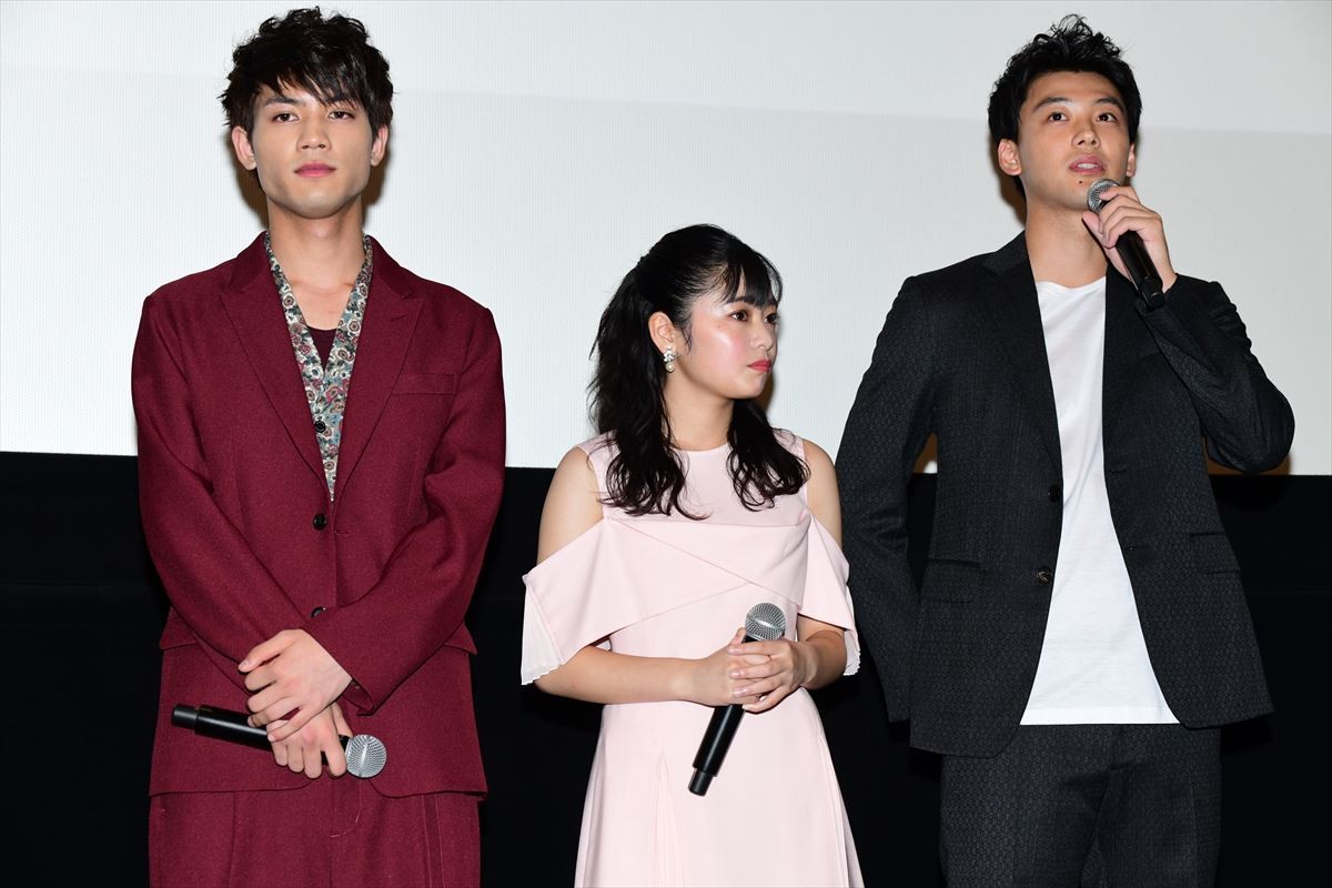 板垣瑞生、初主演作のお披露目に「全然、実感がないです」 主題歌の生演奏に涙も