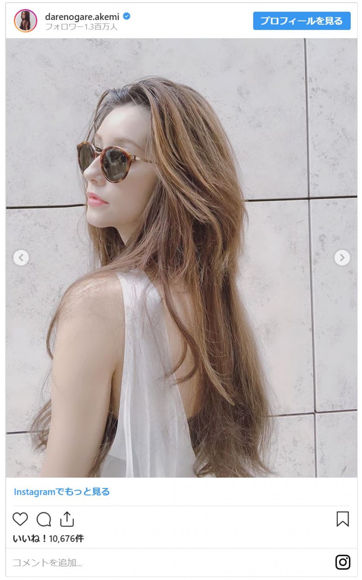 ダレノガレ明美、白く美しい背中をあらわ　かわいい“ポニテ”姿に反響