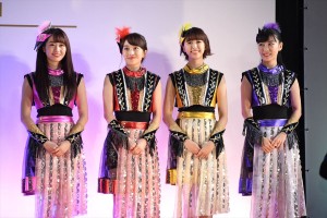 映画『最高の人生の見つけ方』ジャパンプレミアに登場したももいろクローバーZ