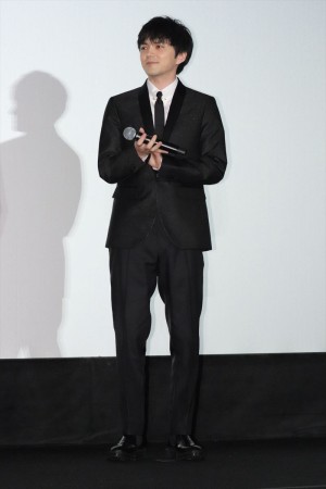 『劇場版おっさんずラブ ～LOVE or DEAD～』大ヒット御礼舞台挨拶に登場した林遣都