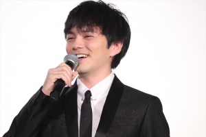 『劇場版おっさんずラブ ～LOVE or DEAD～』大ヒット御礼舞台挨拶に登場した林遣都