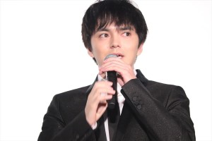 『劇場版おっさんずラブ ～LOVE or DEAD～』大ヒット御礼舞台挨拶に登場した林遣都