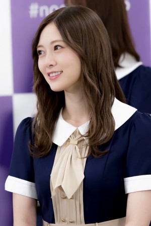 乃木坂46“新プロジェクト”発表記者会見に登場した白石麻衣