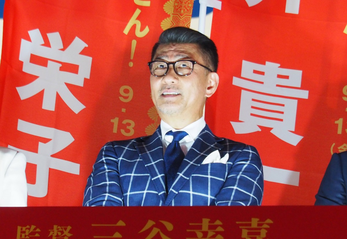 三谷幸喜監督、街頭演説でお願い「中井貴一を男にしてやってください！」
