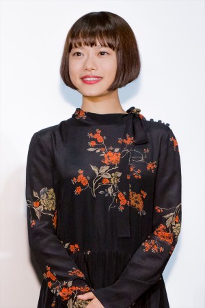 映画『楽園』完成披露イベントに登場した杉咲花