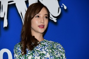 映画『WALKING MAN』完成披露に登場した伊藤ゆみ