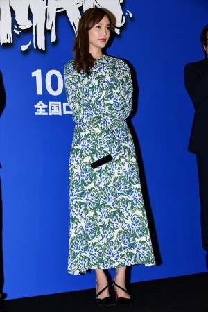 映画『WALKING MAN』完成披露に登場した伊藤ゆみ