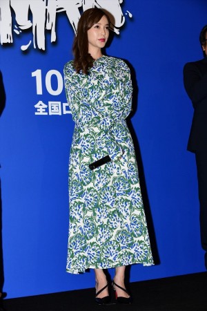 映画『WALKING MAN』完成披露に登場した伊藤ゆみ