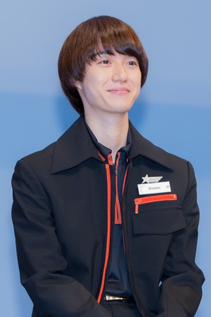 『FLY！BOYS,FLY！』制作発表会見に登場した小越勇輝