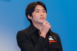 『FLY！BOYS,FLY！』制作発表会見に登場した岐洲匠