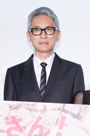 映画『ヒキタさん！ ご懐妊ですよ』完成披露上映会に登場した松重豊