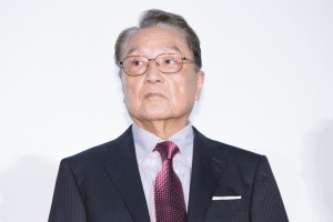 映画『ヒキタさん！ ご懐妊ですよ』完成披露上映会に登場した伊東四朗