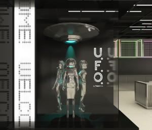 渋谷に謎の未確認物体？　その正体はバラエティーストア「U.F.O. by Francfranc」