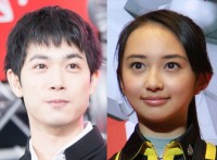 『べしゃり暮らし』最終回に出演した（左から）渡辺大知、小宮有紗