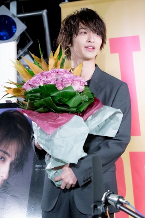 『横浜流星　2020年カレンダー』発売記念イベントに登場した横浜流星