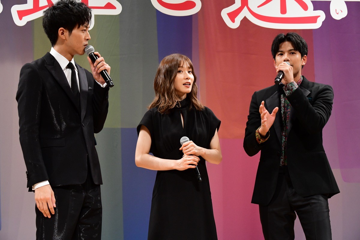 松岡茉優、松坂桃李にイジり「子鹿みたい」 松坂は照れ笑い「本当にねえ」