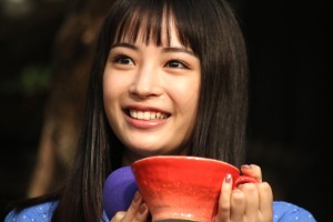 「NHK連続テレビ小説　バトンタッチセレモニー」にて広瀬すず