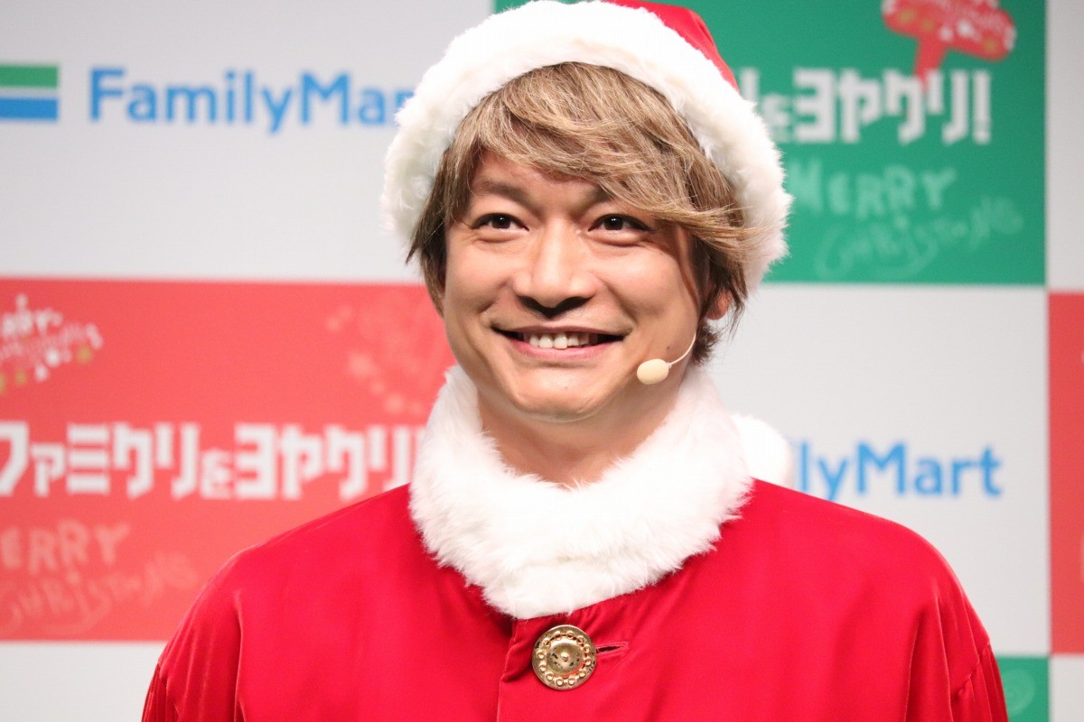 香取慎吾、今年のクリスマスは「家で子どもと奥さんと一緒に過ごしたい」!?