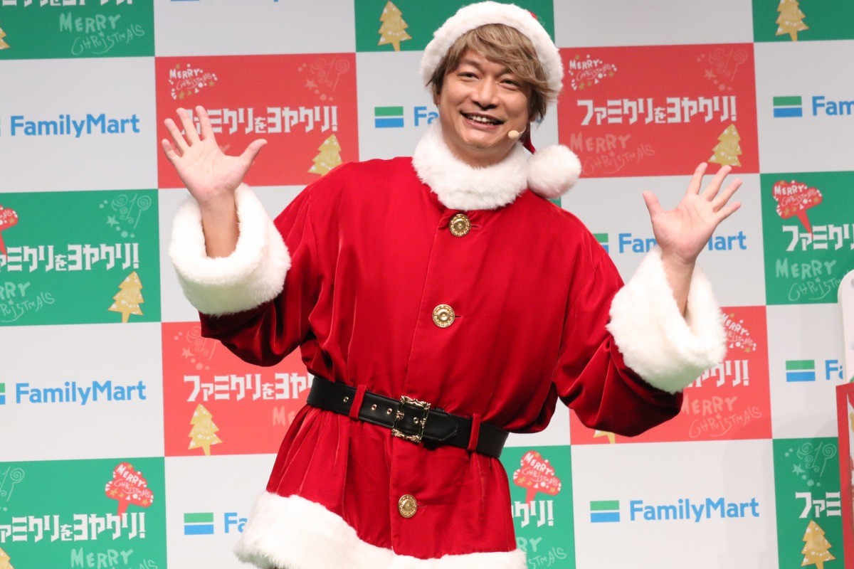 香取慎吾、今年のクリスマスは「家で子どもと奥さんと一緒に過ごしたい」!?