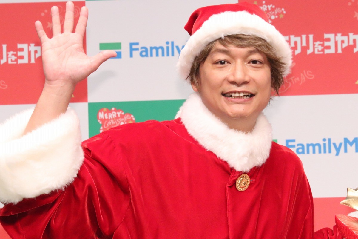 香取慎吾、今年のクリスマスは「家で子どもと奥さんと一緒に過ごしたい」!?