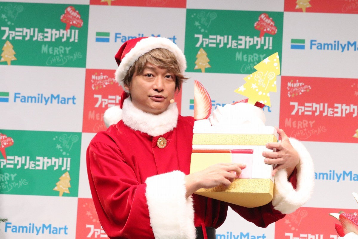 香取慎吾、今年のクリスマスは「家で子どもと奥さんと一緒に過ごしたい」!?