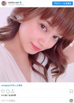 平愛梨ガッカリ…パーマのはずだったのに… 「平愛梨」インスタグラム