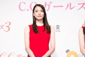 「C.C.ガールズ3」デビューお披露目記者発表会に登場した河合ひかる（C.C.ガールズ3）