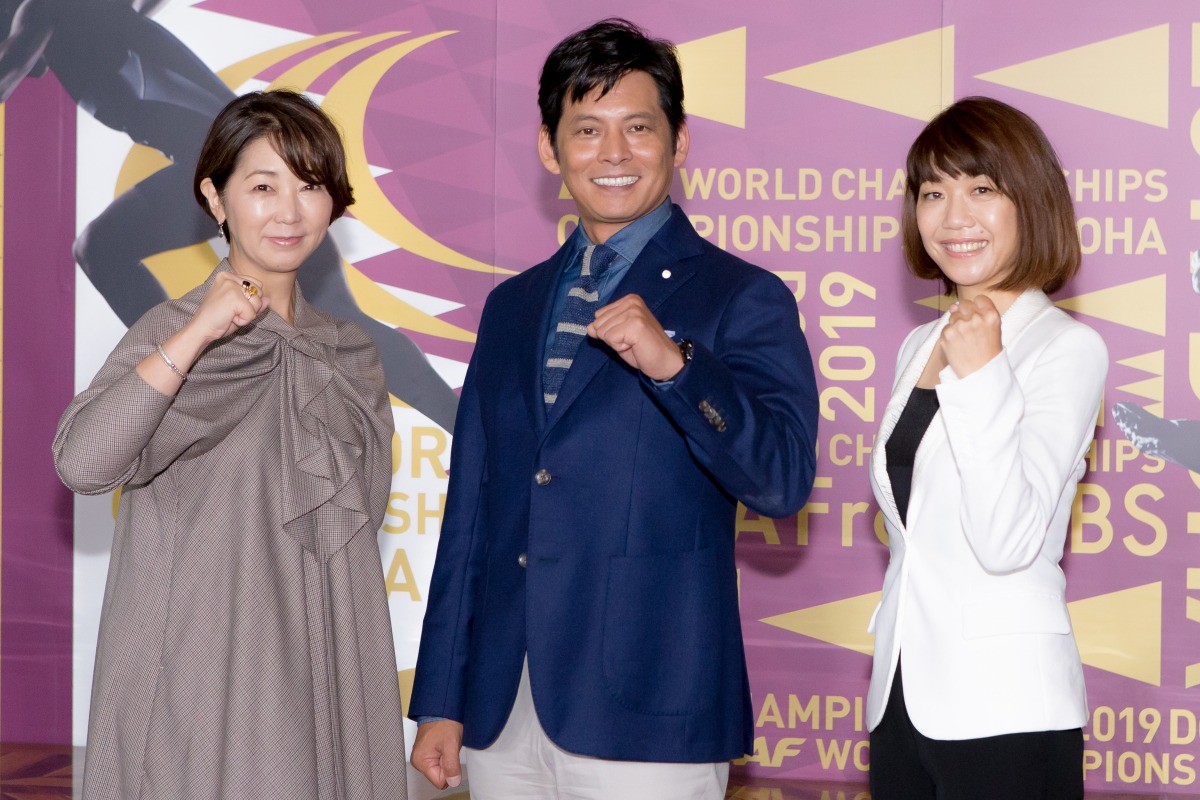 織田裕二、世界陸上2019に「金も夢じゃない」
